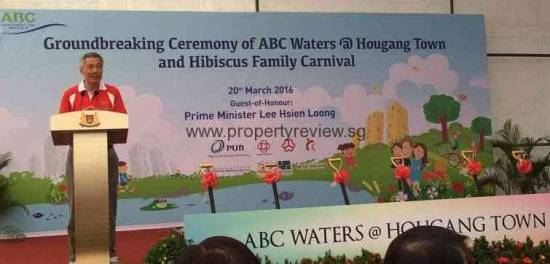 Groundbreaking Ceremony Held for Hougang Waterways